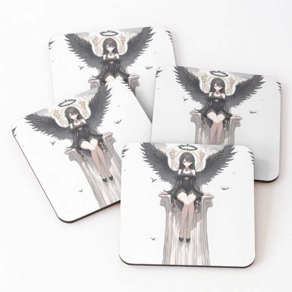 Item preview, Dark Angel Girl Anime and Throne designed and sold by ArtsJulian.