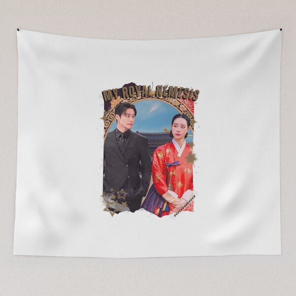 Item preview, My Royal Nemesiss Korean Drama Actress Kdrama Korea Drama Actor Aesthetic Historical Drama Portrait Art Fan art Chinese actor illustration designed and sold by HELL0WBELLO.