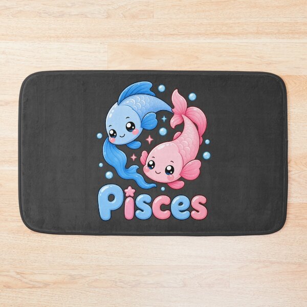 Item preview, PISCES zodiac sign t-shirt kawaii style designed and sold by CMYKStudio.