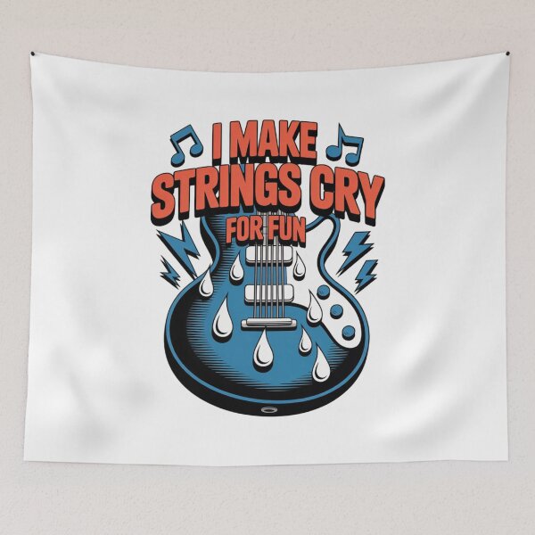 Item preview, I Make Strings Cry For Fun designed and sold by NAMANI-KS.