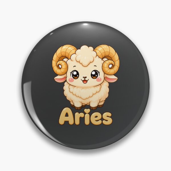 Item preview, Aries zodiac sign kawaii style designed and sold by CMYKStudio.