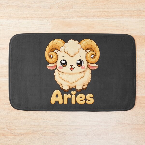 Item preview, Aries zodiac sign kawaii style designed and sold by CMYKStudio.