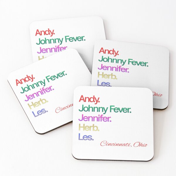 Item preview, WKRP in Cincinnati Character Names designed and sold by All I Need Designs.