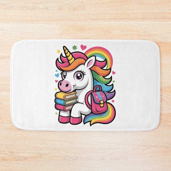 Item preview, Colorful Unicorn with Books designed and sold by jkrphoto.