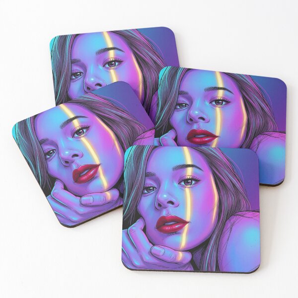 Item preview, I'm Looking At You Neon Thai GL Series Lgbtq+ Love Sapphic Decor Poster Print Art Comic designed and sold by Mind Space.