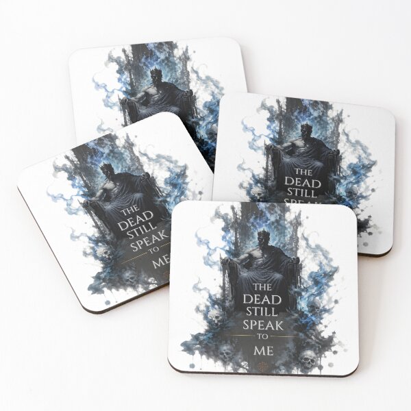 Item preview, The Dead Still Speak To Me – Artistic Underworld Deity Art designed and sold by ArtisElec.