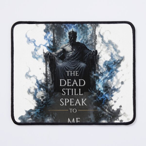 Item preview, The Dead Still Speak To Me – Artistic Underworld Deity Art designed and sold by ArtisElec.