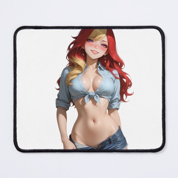 Item preview, Fantasy Anime Pinup Girls Fan Art stickers and prints designed and sold by Kyoot Prints.
