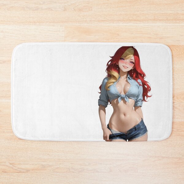 Item preview, Fantasy Anime Pinup Girls Fan Art stickers and prints designed and sold by Kyoot Prints.