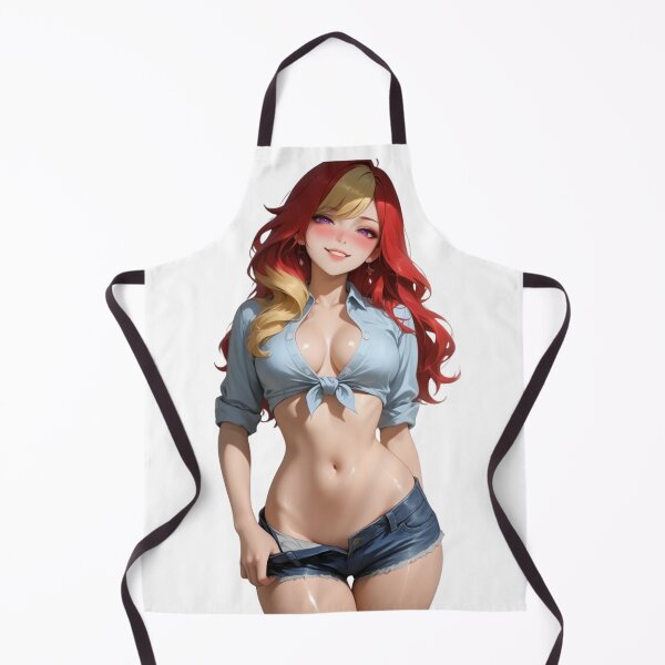 Item preview, Fantasy Anime Pinup Girls Fan Art stickers and prints designed and sold by Kyoot Prints.