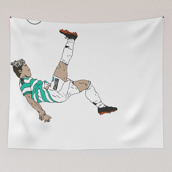Item preview, Daizen Maeda Bicycle Kick Goal – Celtic FC T-Shirt designed and sold by Melty Shirts.