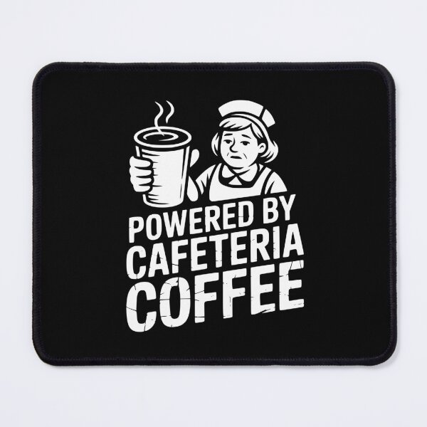 Item preview, Powered By Cafeteria Coffee designed and sold by theartfulaspie.