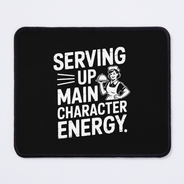 Item preview, Serving Up Main Character Energy designed and sold by theartfulaspie.