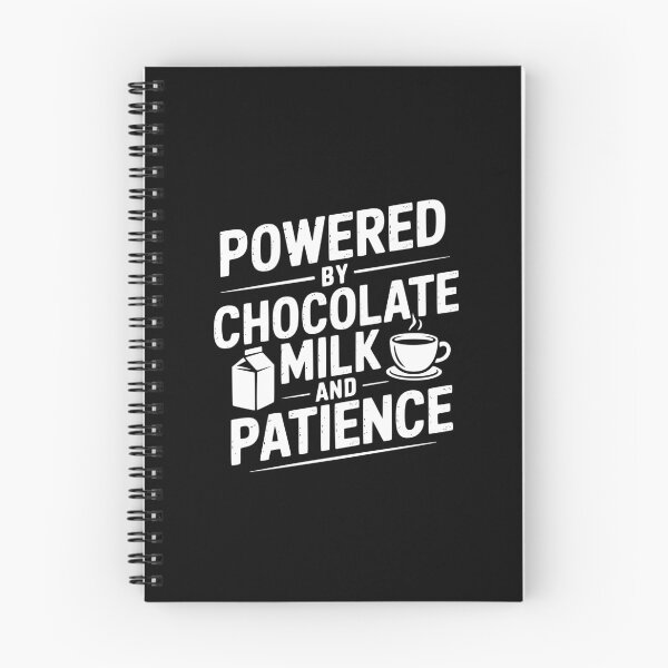 Item preview, Powered By Chocolate Milk And Patience designed and sold by theartfulaspie.