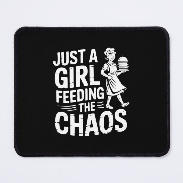 Item preview, Just A Girl Feeding The Chaos designed and sold by theartfulaspie.