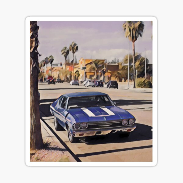 LA Street Muscle Sticker