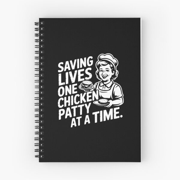 Item preview, Saving Lives One Chicken Patty At A Time designed and sold by theartfulaspie.