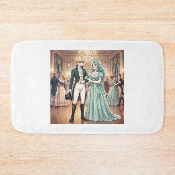 Item preview, Haruka and Michiru at a Regency Ball designed and sold by Solace Sparkles.