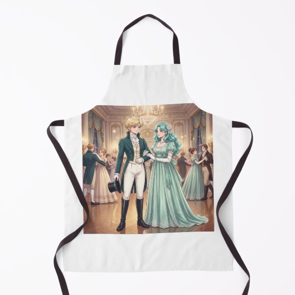 Item preview, Haruka and Michiru at a Regency Ball designed and sold by Solace Sparkles.