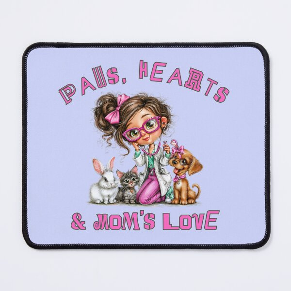 Item preview, Veterinary Appreciation - Cute Animal Doctor & Mom Design designed and sold by illeN-Art-World.