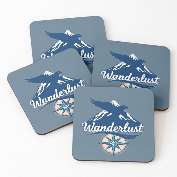 Item preview, Wanderlust Adventure Apparel: Mountain & Eagle Nature Design designed and sold by Tama-sirth.