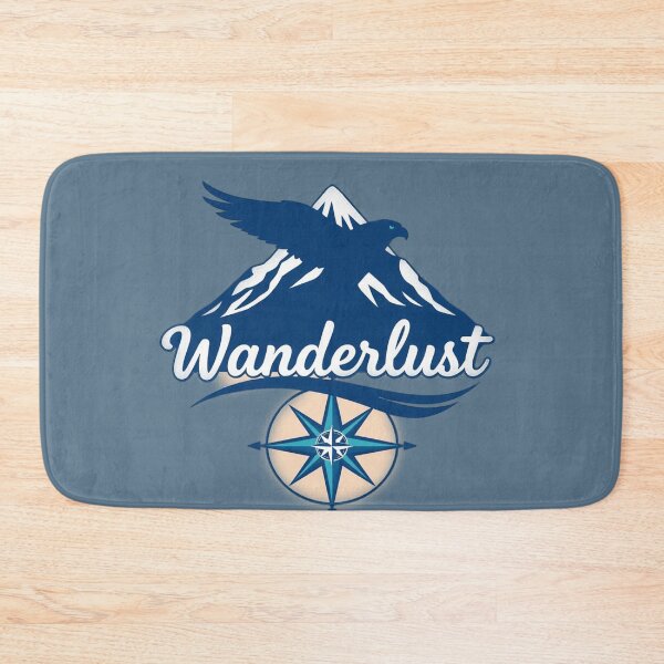 Item preview, Wanderlust Adventure Apparel: Mountain & Eagle Nature Design designed and sold by Tama-sirth.