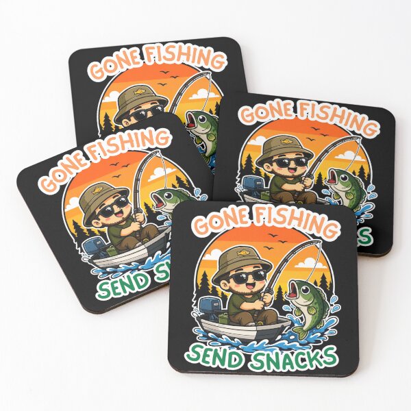 Item preview, Gone Fishing Send Snacks Shirt designed and sold by PINK FREE.