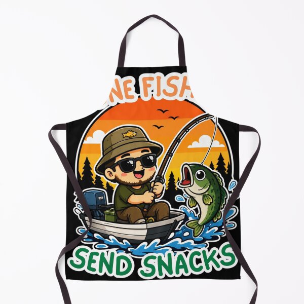 Item preview, Gone Fishing Send Snacks Shirt designed and sold by PINK FREE.