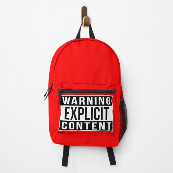 Item preview, Warning Explicit Content 2.0 designed and sold by Bruiserstang.