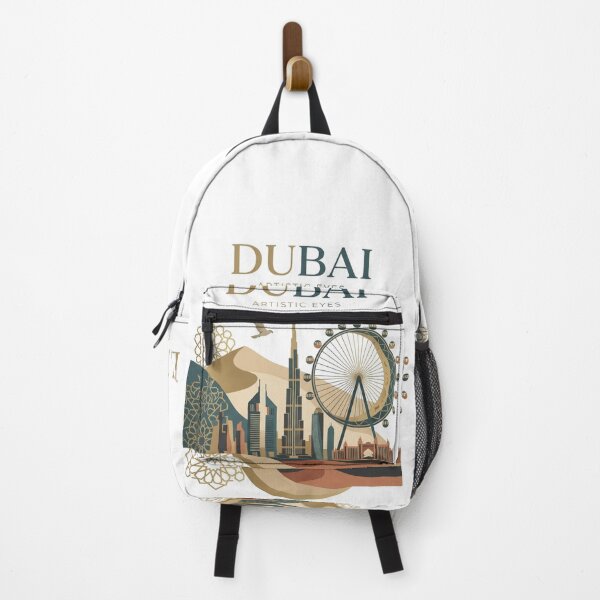 Item preview, Dubai Aesthetic Collage Artistic City Skyline designed and sold by crystalar95.