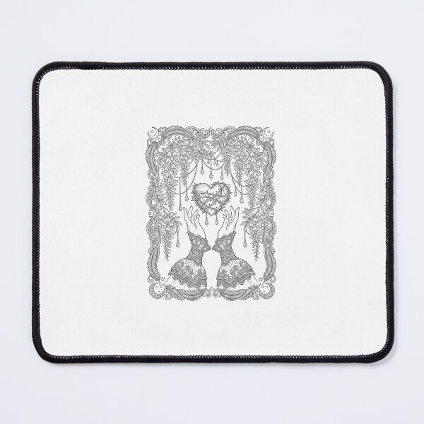 Item preview, Offering of Thorns — Dark Romance Art Print designed and sold by darkcraftsarts.