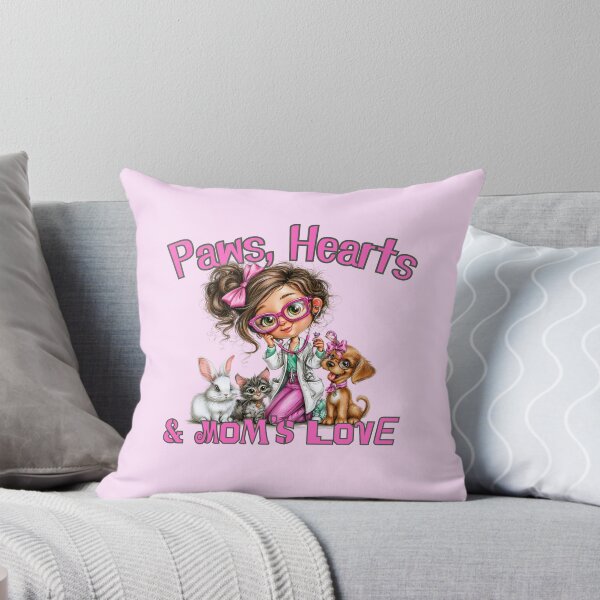 Item preview, Best Vet Mom Ever - Cute Veterinary Professional with Pets designed and sold by illeN-Art-World.