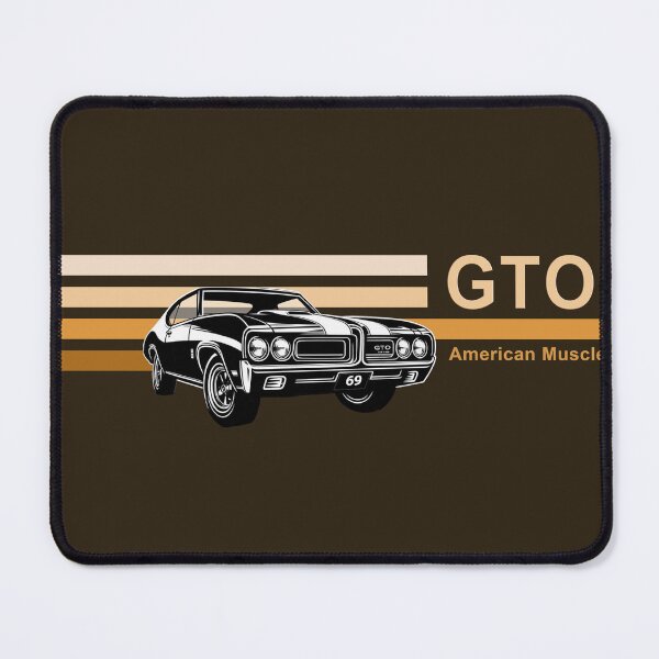 Item preview, Copy of Vintage 1969 GTO, Classic Cars, American Muscle CAR Art, Gold Stripe designed and sold by classic car craze.