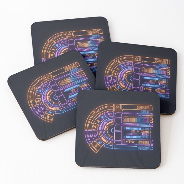 Item preview, Neon LCARS Diagram designed and sold by yofrex.