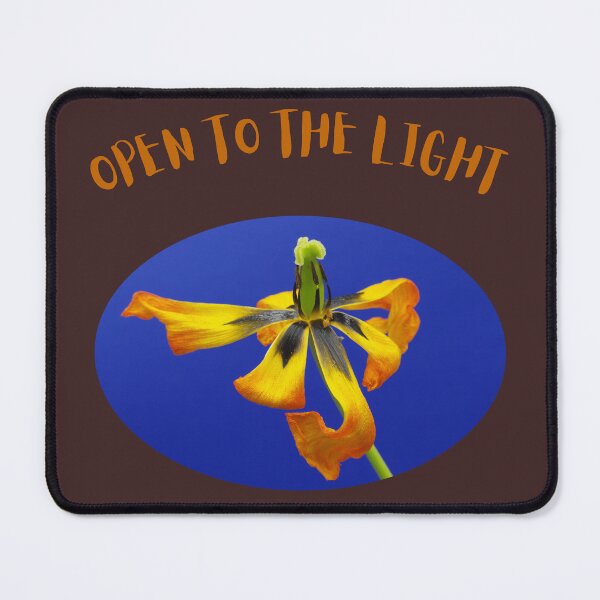 Item preview, Open to the Light – Minimalist Golden Tulip designed and sold by JurateArt-DK.