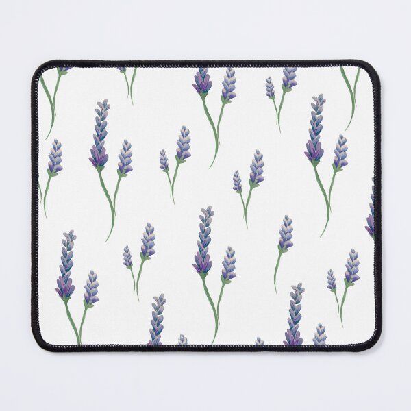Item preview, Watercolour Lavender Sprig Pattern designed and sold by Jessica Morris Designs.