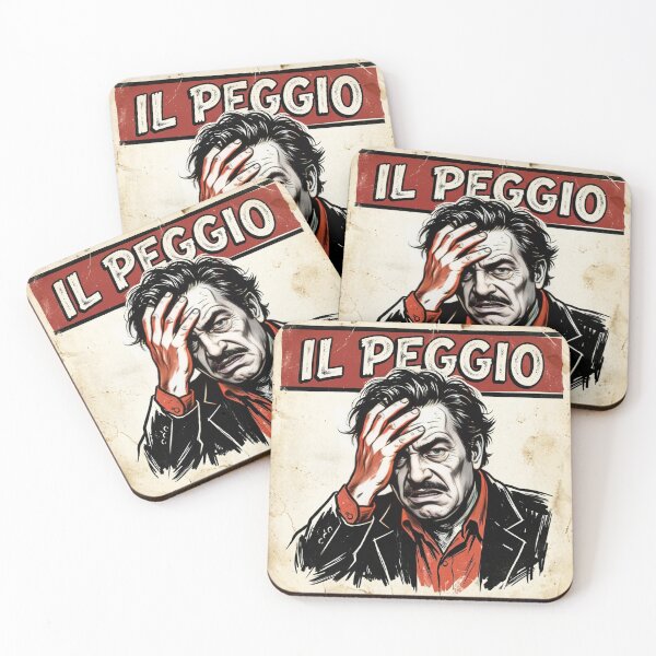 Item preview, Peggio Vintage Italian Cinema Humor Art designed and sold by DuckOddity.