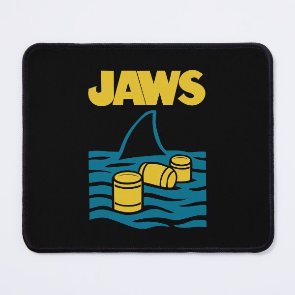 Item preview, Jaws Movie yellow Barrels designed and sold by ChunkByChunk.