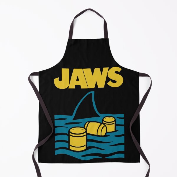 Item preview, Jaws Movie yellow Barrels designed and sold by ChunkByChunk.