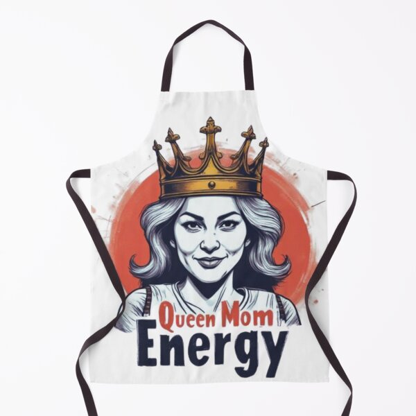 Item preview, Queen Mom Energy T-shirt designed and sold by MerchWSzpilkach.