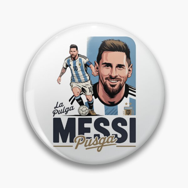 Item preview, Lionel Messi Argentinian "La Pulga" designed and sold by GoalFX.