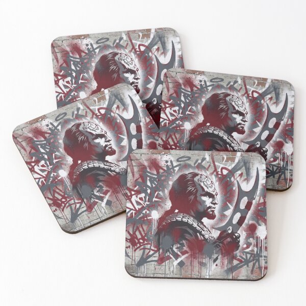 Item preview, Klingon Portrait in Street Art Style designed and sold by yofrex.