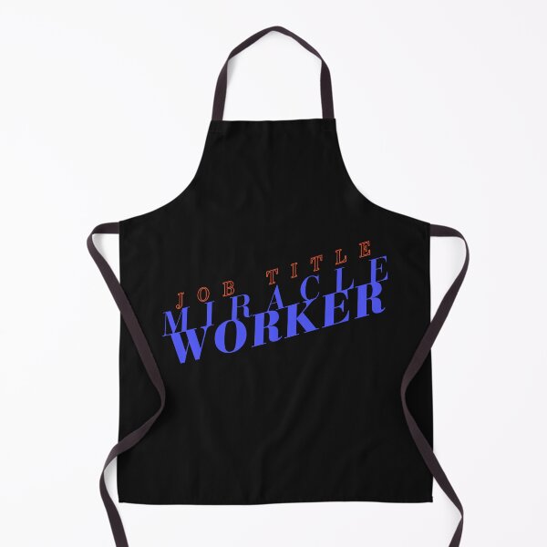Item preview, JOB TITLE Miracle Worker COWORKER GIFT office humor designed and sold by ChooseAndPrint.
