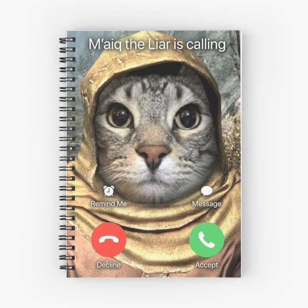 Item preview, M'aiq the liar is calling designed and sold by The King's general goods.