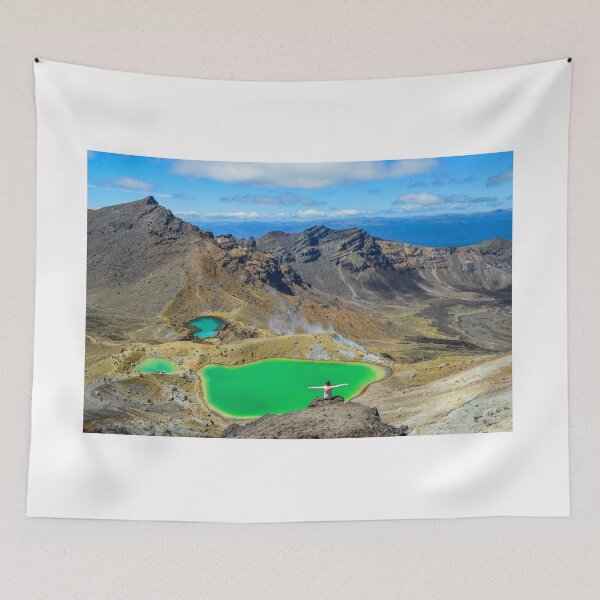 Item preview, Emerald Lakes, Tongariro Crossing designed and sold by ChristinaFink.