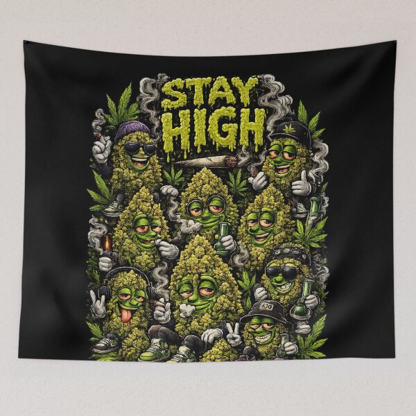 Item preview, stay high designed and sold by DesignerDrop.