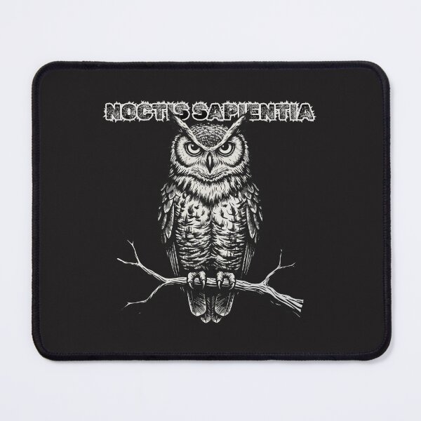 Item preview, "Noctis Sapientia" Dark Academia Vintage Owl Wisdom Art designed and sold by Cipher & Soul.