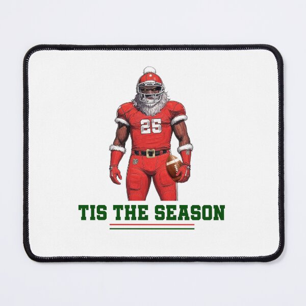 Item preview, CHRISTMAS FOOTBALL SANTA CLAUS, FOOTBALL SEASON, SPORTS designed and sold by classic car craze.