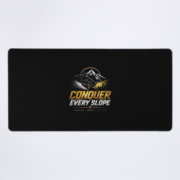 Item preview, Conquer Every Slope – Premium Snowboarding Motivation Design designed and sold by Newthingzy.