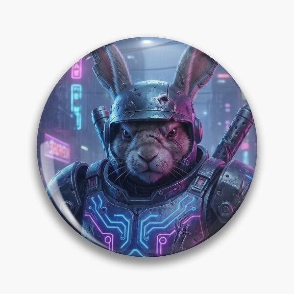 Item preview, Cyberpunk Rabbit  designed and sold by fantasyworld26.